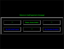 Tablet Screenshot of hrastprogrammer.com